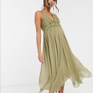 COPY - ASOS design maternity midi dress
